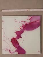 Glasbild Farbklecks pink 30x30 Nürnberg (Mittelfr) - Aussenstadt-Sued Vorschau