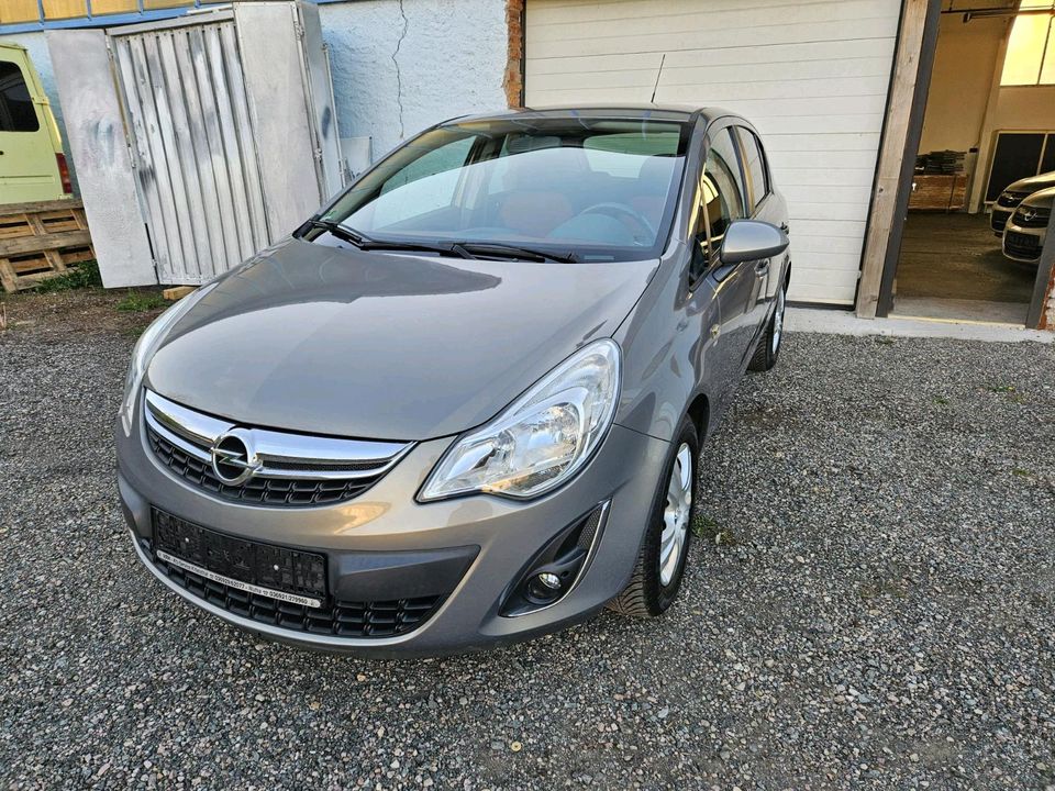 Opel Corsa D 1.2 16v Tüv/Au neu Ahk☆Klima☆Scheckheft in Mühlhausen