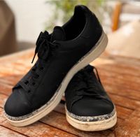 Adidas Stan Smith schwarz Schlangenmuster Sneaker Turnschuh München - Pasing-Obermenzing Vorschau