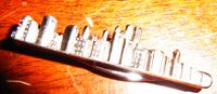Krawattenklammer Silber 925 rhodiniert "City Skyline" PORTOFREI Nordrhein-Westfalen - Moers Vorschau