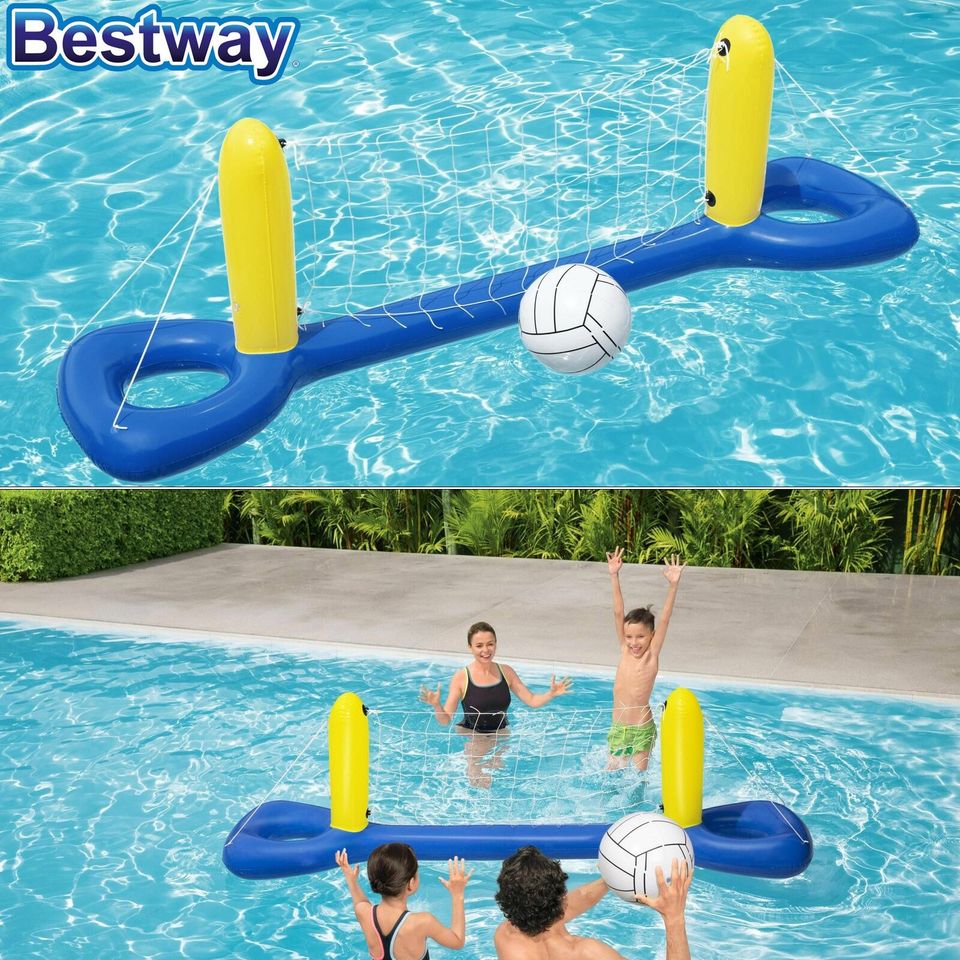 Bestway® Volleyball-Set 244x59x76 cm Volleyball Pool in Röhrmoos