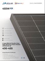 ☀️☀️Ja Solar 445 Watt Solarmodule JAM54D40-445/LB ☀️☀️ Sachsen-Anhalt - Nachterstedt Vorschau