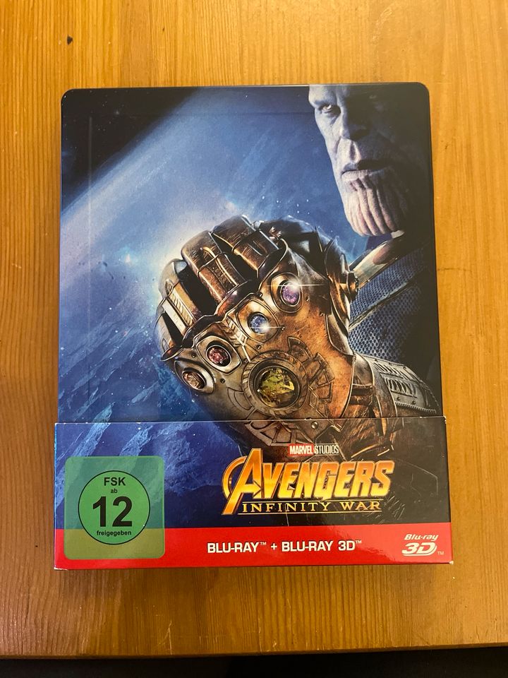 Marvel Filme Steelbook  Blu-Ray Spider Man , Avengers, Thor in Aachen