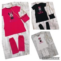 Minnie Maus Mini Kleid Tasche Stulpen Pailletten Gr 134 140 NEU München - Pasing-Obermenzing Vorschau