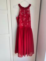 Cocktailkleid Amazon Größe S pink Neckholder Blumen Spitze Nordrhein-Westfalen - Reichshof Vorschau