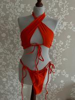 Bikini top und Unterteil und Tasche kalkstore orange Niedersachsen - Peine Vorschau