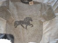 Isländischer Wollpullover mit Pferdemotiv nicht getragen Größe L, Niedersachsen - Coppenbrügge Vorschau