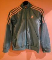 babyblaue Adidas Sportjacke in Größe 140 Hessen - Wiesbaden Vorschau