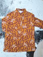 MILANO BLUSE braun orange lila edel Gr.38, NEUWERTIG Nordrhein-Westfalen - Nettetal Vorschau