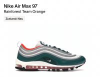 NIKE AIR MAX 97 Rainforest Team Orange EU46 US12 - NEU & Rechnung Baden-Württemberg - Rielasingen-Worblingen Vorschau