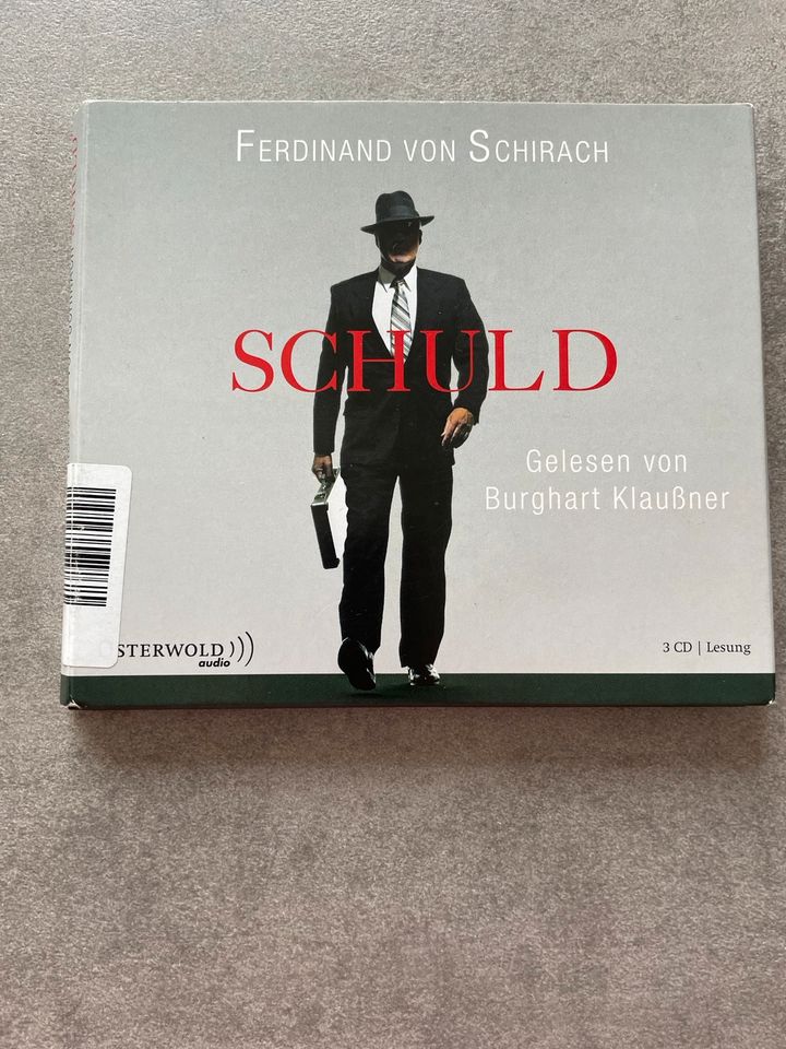 Lesung / CD - Schuld - F. von Schirach in Wimsheim