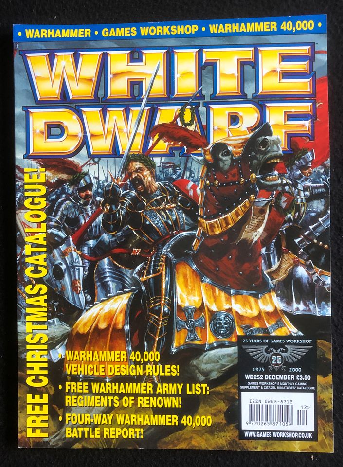WHITE DWARF 250 bis 259 - englische Ausgabe - Warhammer Tabletop in Neu Ulm