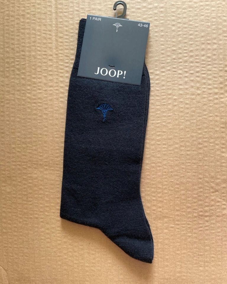 Joop Socken schwarz/ navy Größe 43/46 in Dortmund