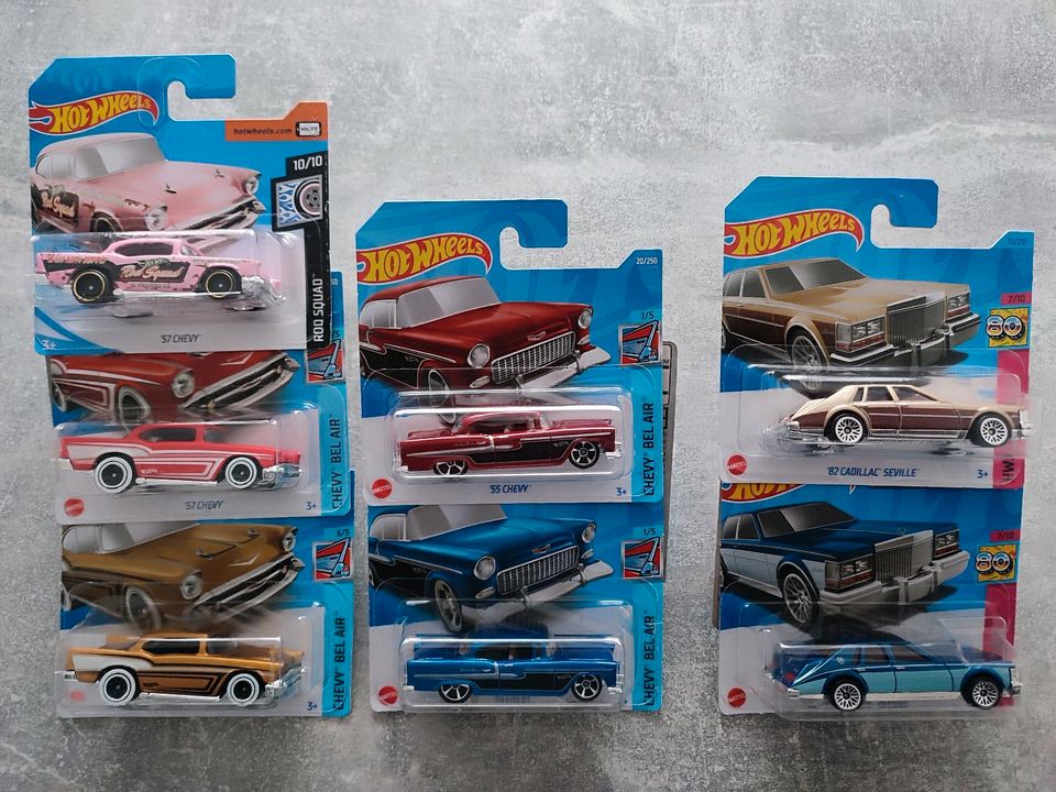 Chevrolet Ford Hudson Cadillac Buick Oldtimer Matchbox Hotwheels in Bitburg