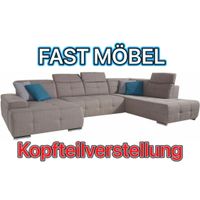 NEU! Wohnlandschaft Mistral Schlamm Struktur ! Kopfteilverstellu Nordrhein-Westfalen - Löhne Vorschau