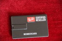 Ray Ban USB Stick 4 GB im Scheckkarten Format Hessen - Kassel Vorschau