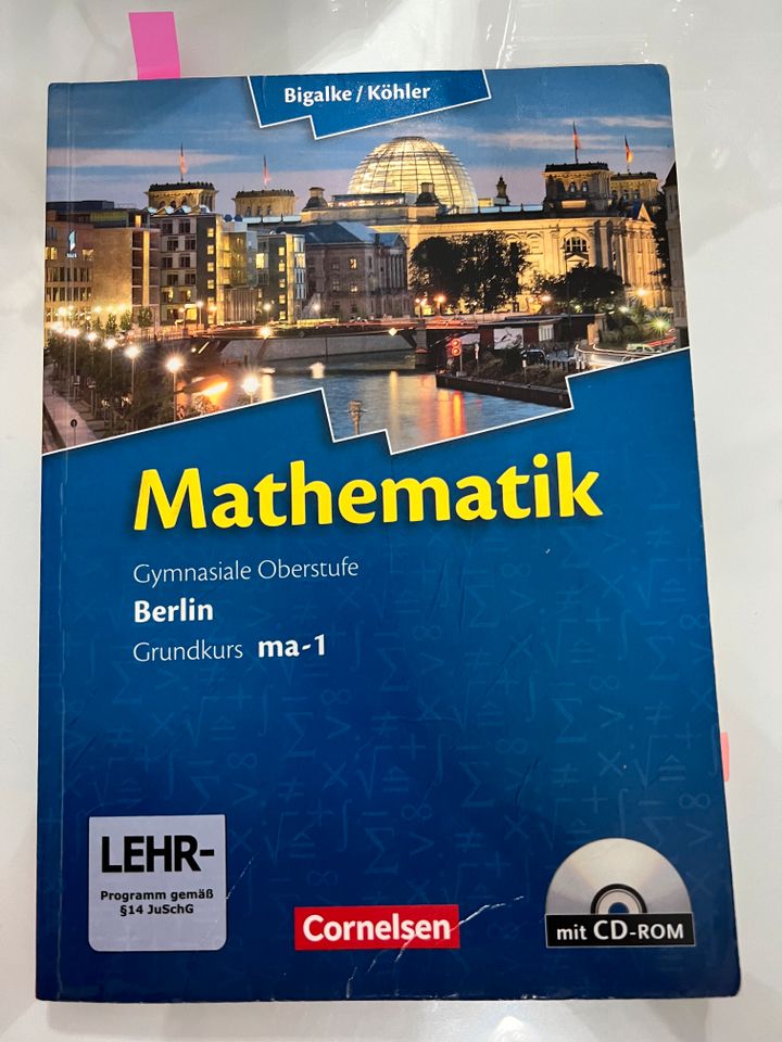 Mathematik Gymnasiale Oberstufe Berlin, Grundkurs ma-1 in Berlin