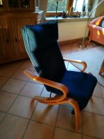 Relax Sessel dänisches Design blau Niedersachsen - Wietmarschen Vorschau