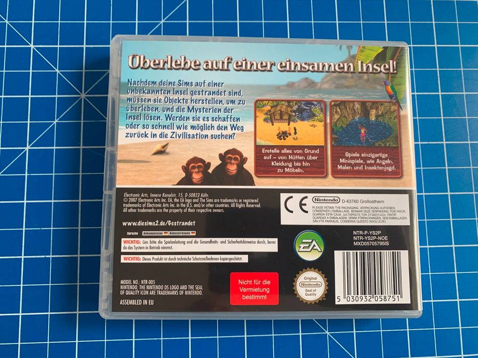 Nintendo DS Spiel Die Sims 2 gestrandet in Beckum