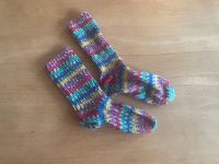 Stricksocken Kinder bunt gestreift Baden-Württemberg - Bad Rappenau Vorschau