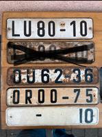 DDR Trabant Wartburg Kennzeichen original Bayern - Knetzgau Vorschau
