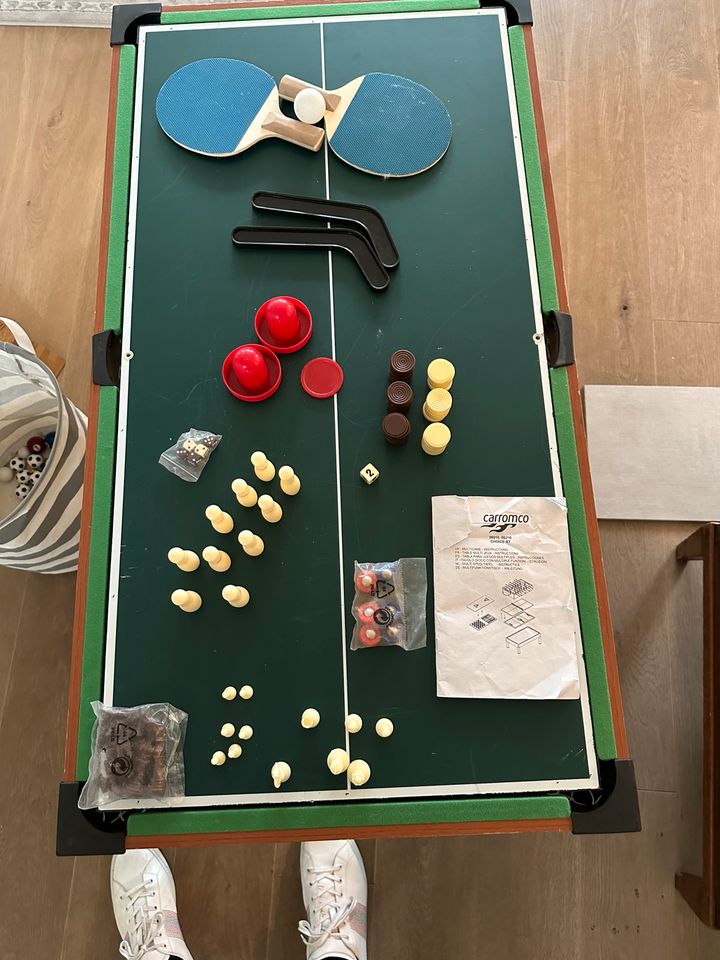 Carromco Multispieltisch Tischkicker Billard etc. in Hamburg