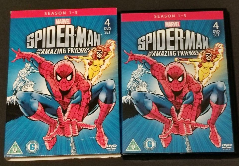 SPIDER-MAN And His Amazing Friends SEASON [Staffel] 1 bis 3 (DVD) in Schondorf am Ammersee