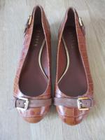 Neue Ralph Lauren Ballerina für Damen Gr. 38 braun Leder Bayern - Ingolstadt Vorschau