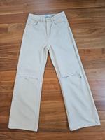 Bershka Wide Leg flared Jeans Hose Gr. 38 - creme - top Zustand Kr. Dachau - Dachau Vorschau