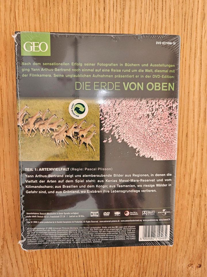 Die Erde von oben - Yann Arthus Bertrand DVD neu Artenvielfalt in Düsseldorf