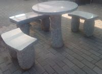 Gartentisch und Bänke aus Granit Hessen - Schöneck Vorschau