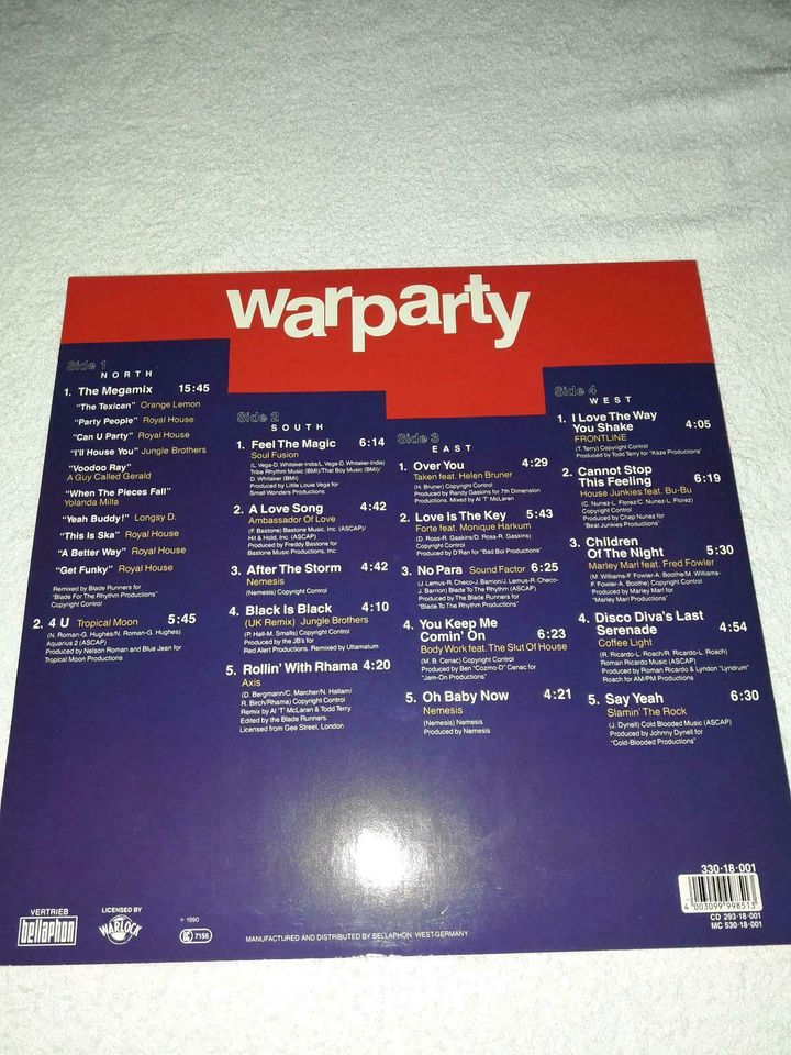 warparty warlock 2 LP SCHALLPLATTEN in Marburg