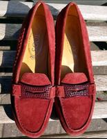 Tod's damen Loafer gr.36,5 rot neu, Wildleder West - Höchst Vorschau