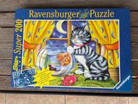 Ravensburger Puzzle 200 Teile vollständig - Glow in the dark Hessen - Ahnatal Vorschau