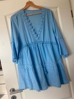 Wunderschönes Kleid Tunika Sommer aus Italien blau Gr. 42 Bayern - Landshut Vorschau