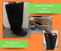 UGG Stiefel schwarz mit Absatz 39 Niedersachsen - Stöckse Vorschau