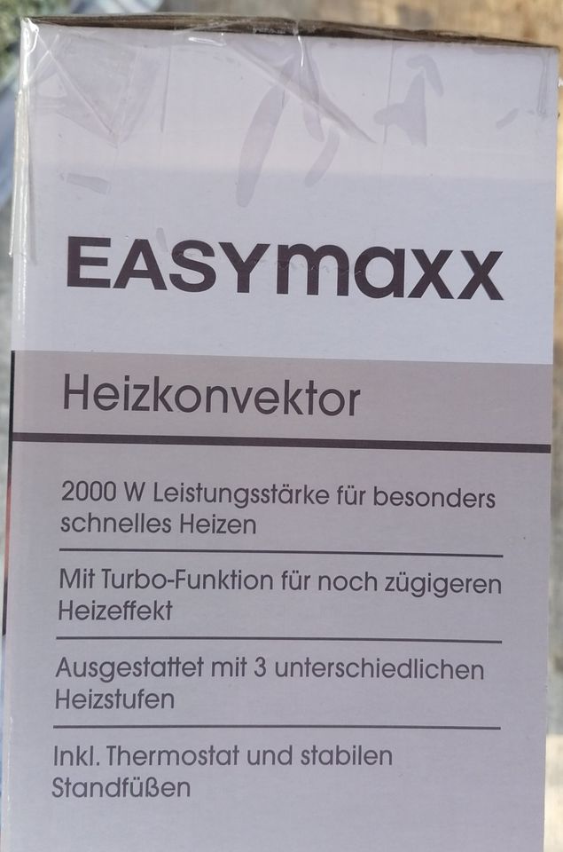 EASYmaxx, elektr. Heizung, Konvektor, neu, 2000W, 10x vorhanden in Görlitz