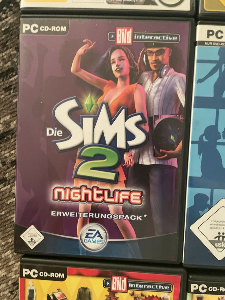 Sims 2 & Sims 3 - verschiedene Spiele - Preise in Beschreibung in Viersen