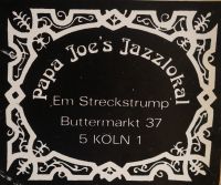 Werbeaufkleber Papa Joe´s Jazzlokal "Em Streckstrumpf" 70er Jahre Nordrhein-Westfalen - Rösrath Vorschau