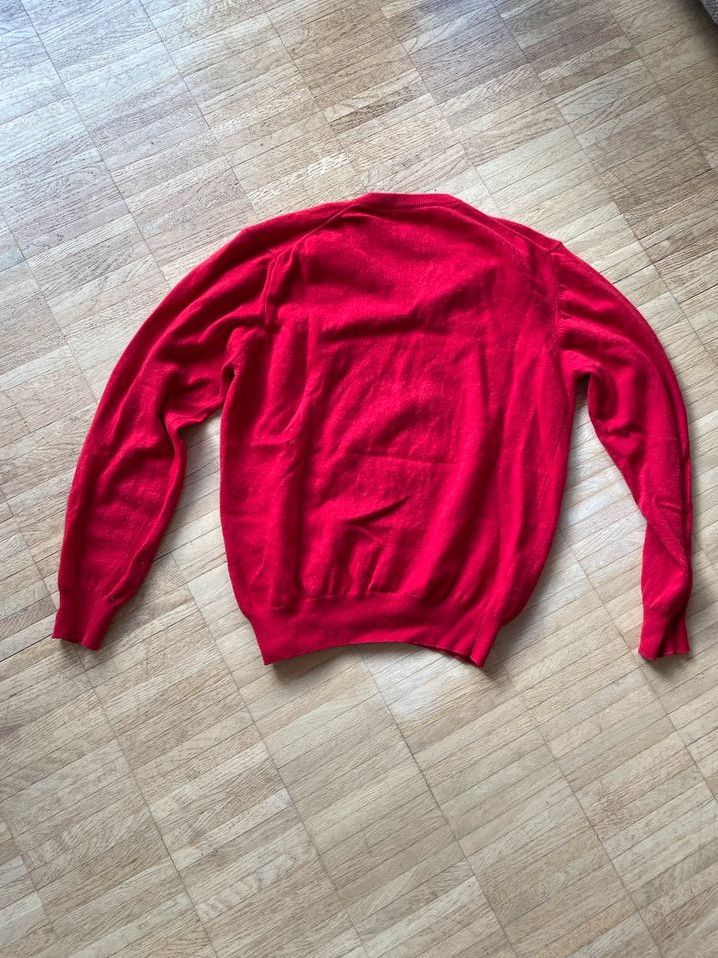 Gant Cashmere Wolle Pullover Pulli rot Gr L 50-52 - Top Zustand in Stolberg (Rhld)