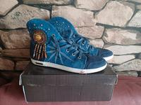 neuw. Felmini Ibiza Sneaker Gr. 41 blau Jeans high Bochum - Bochum-Mitte Vorschau