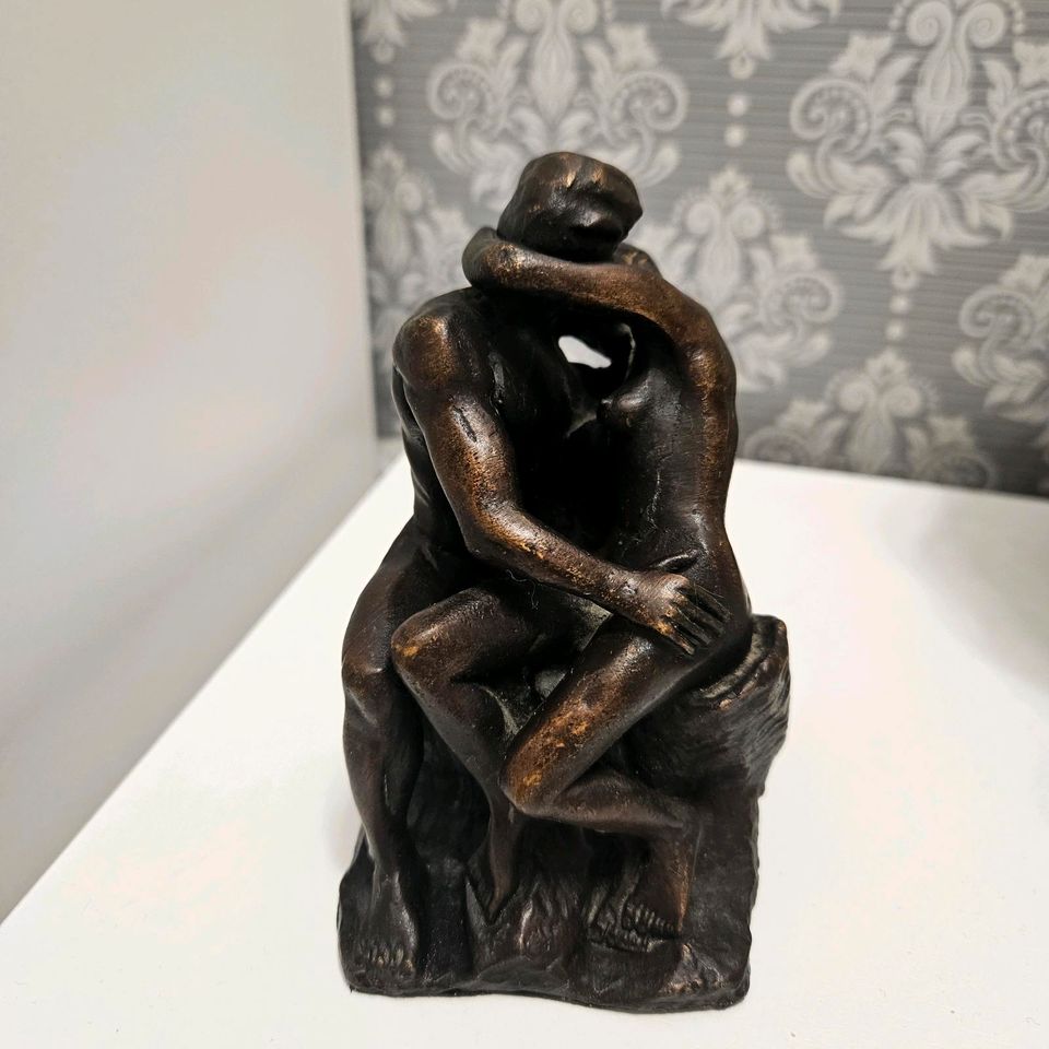 Bronze Reproduktion Figur Liebespaar 11.5cm in Berlin