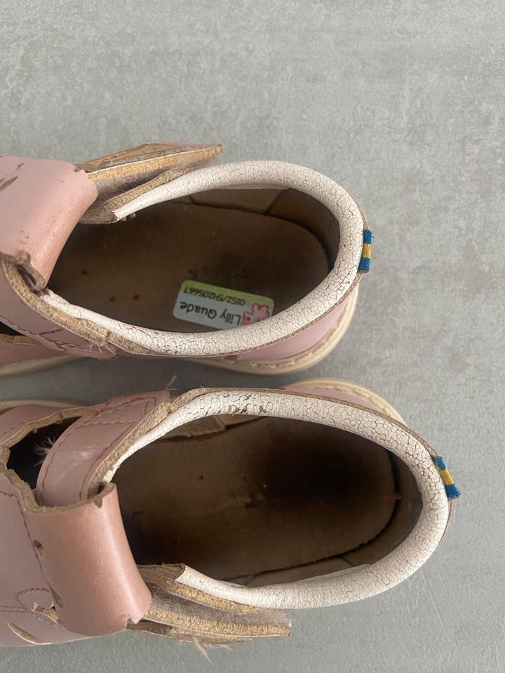 Kavat Öko Sandalen Leder Rosa mit Klett 25 in Flensburg