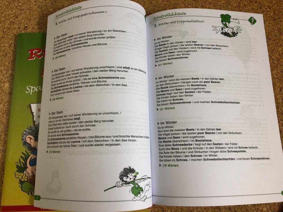 Richtig schreiben 3 - Spaß mit Trolli mit Rechtschreibstrategien in Aurich