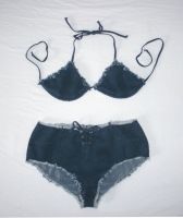 „fetziger“ Bikini in Jeansoptik Gr.36 Wuppertal - Ronsdorf Vorschau