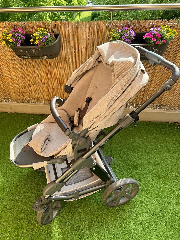 ABC Condor 4 Kinderwagen Set mit Wickeltasche und Sonnenschirm in Hanau