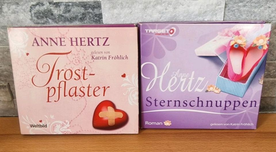 Hörbücher Anne Hertz Trostpflaster / Sternschnuppen ~ TOP in Plankenfels