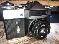 Alter Fotoapparat Zenit-E von ca.1960 Sachsen - Hoyerswerda Vorschau