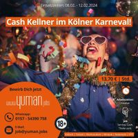 #Servicekraft #Cash Kellner (m/w/d) #Karneval #Köln Innenstadt - Köln Altstadt Vorschau