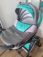 Kinderwagen/Buggy/Babyschale, 3 im 1, grün-grau Sachsen-Anhalt - Magdeburg Vorschau